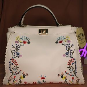 White Handbag